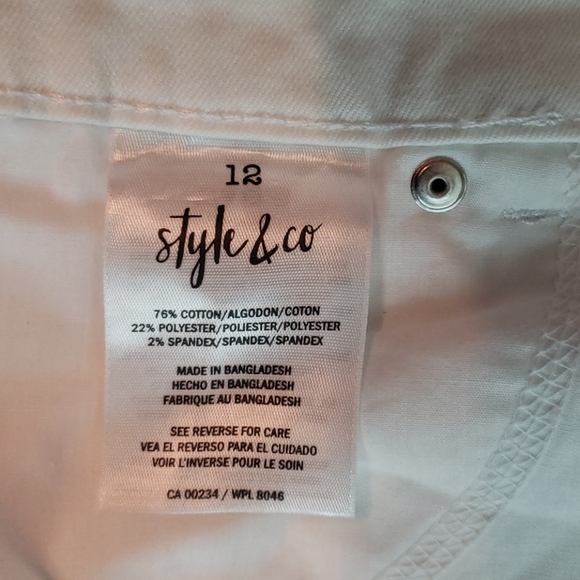 Style & Co. | Women's Jean Shorts Sz 12 - Picture 6 of 8